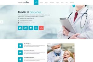 MedicalGuide Drupal Theme – Drupal