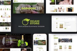 Ogani – Organic, Food, Pet, Alcohol, Cosmetics Responsive Prestashop Theme