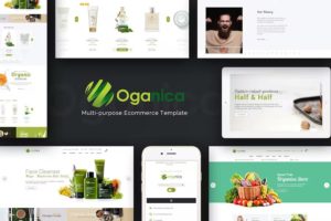 Organica – Organic, Beauty, Natural Cosmetics, Food, Farn and Eco Magento Theme