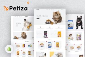 Petiza – Pets Food Shop Responsive Shopify Theme