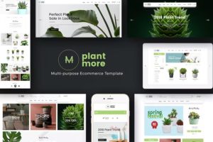 Plantmore – Organic & Plant Responsive Prestashop Theme