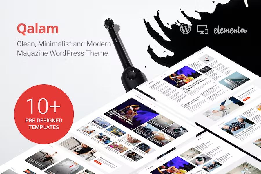 Qalam – NewsPaper and Magazine WordPress Theme 2.1.1