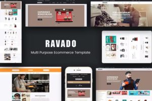 Ravado – Coffee Shop Opencart Theme