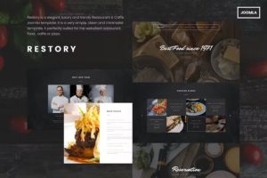 Restory – Restaurant & Cafe Joomla Template