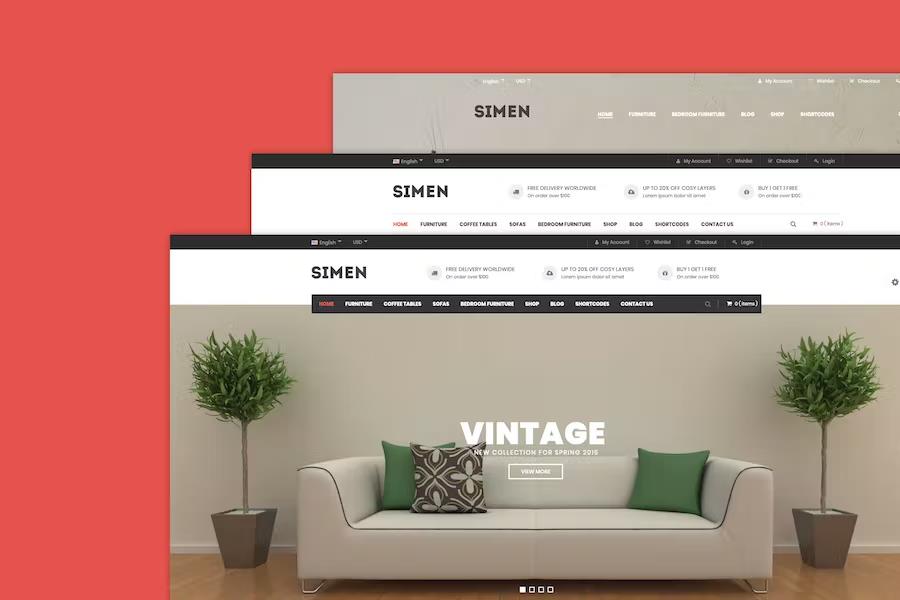 Simen – MultiPurpose WooCommerce WordPress Theme 4.4