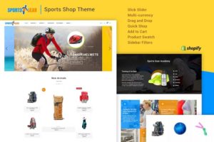 Sports Gear – Shopify Theme
