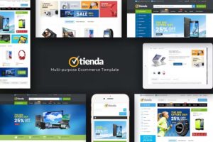 Tienda  – Technology OpenCart Theme (Included Color Swatches)