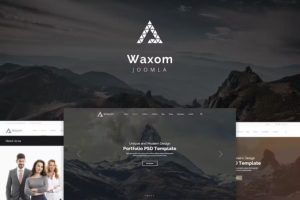 Waxom – Clean and Universal Responsive Joomla Template