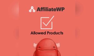 AffiliateWP Allowed Products