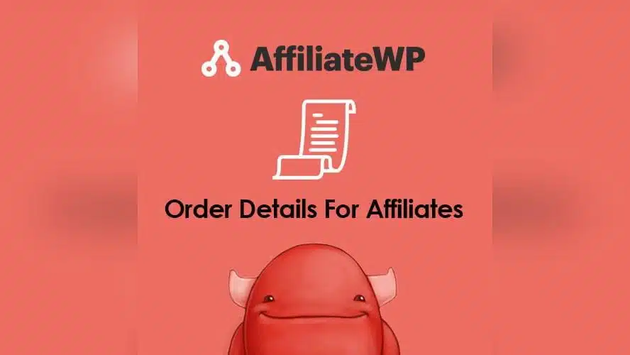 AffiliateWP Order Details For Affiliates 1.3