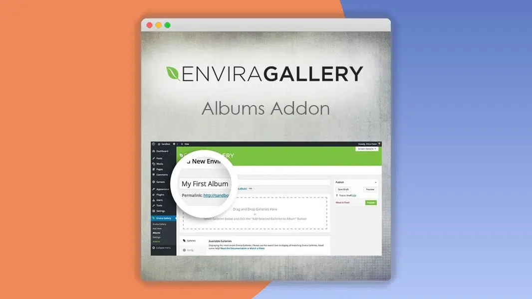 Envira Gallery – Albums Addon 1.7.12