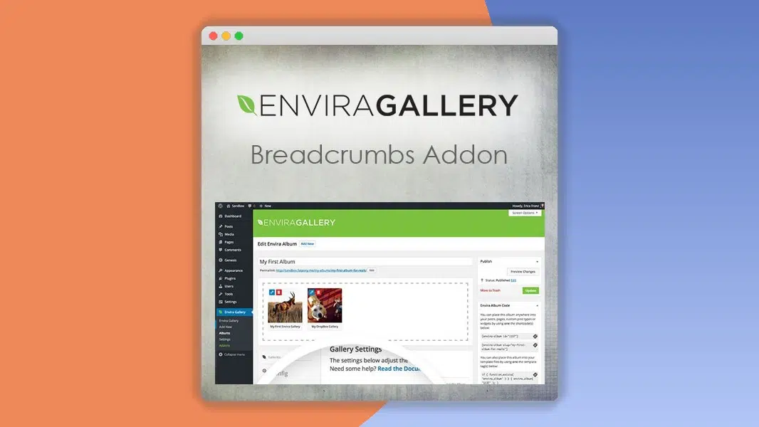 Envira Gallery – Breadcrumbs Addon 1.2.2