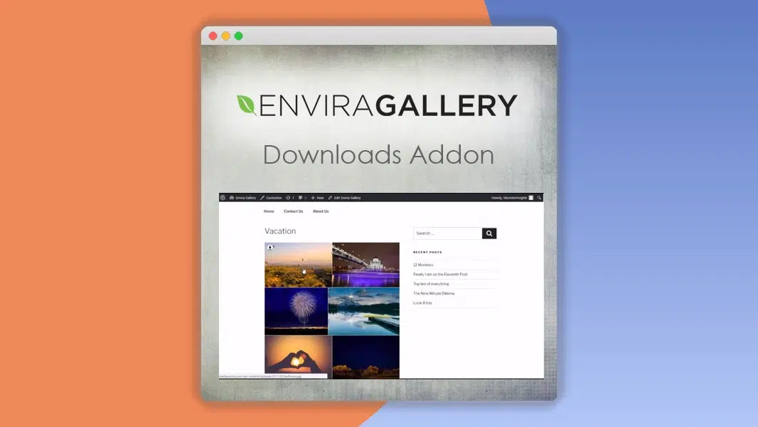 Envira Gallery – Downloads Addon 1.5.11