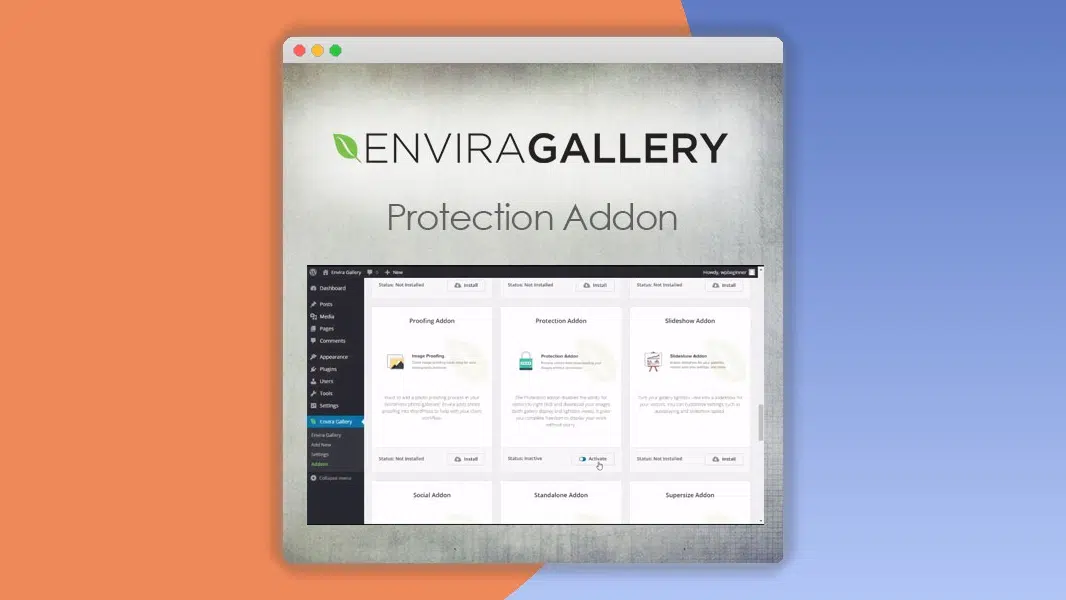 Envira Gallery – Protection Addon 1.3.8