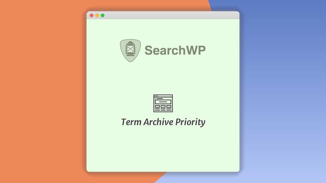 SearchWP Term Archive Priority 1.2.2