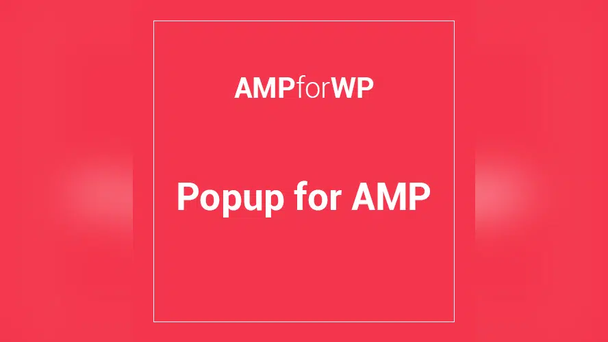 AMP Pop-up 1.5.26
