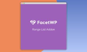 FacetWP Range List Add-On