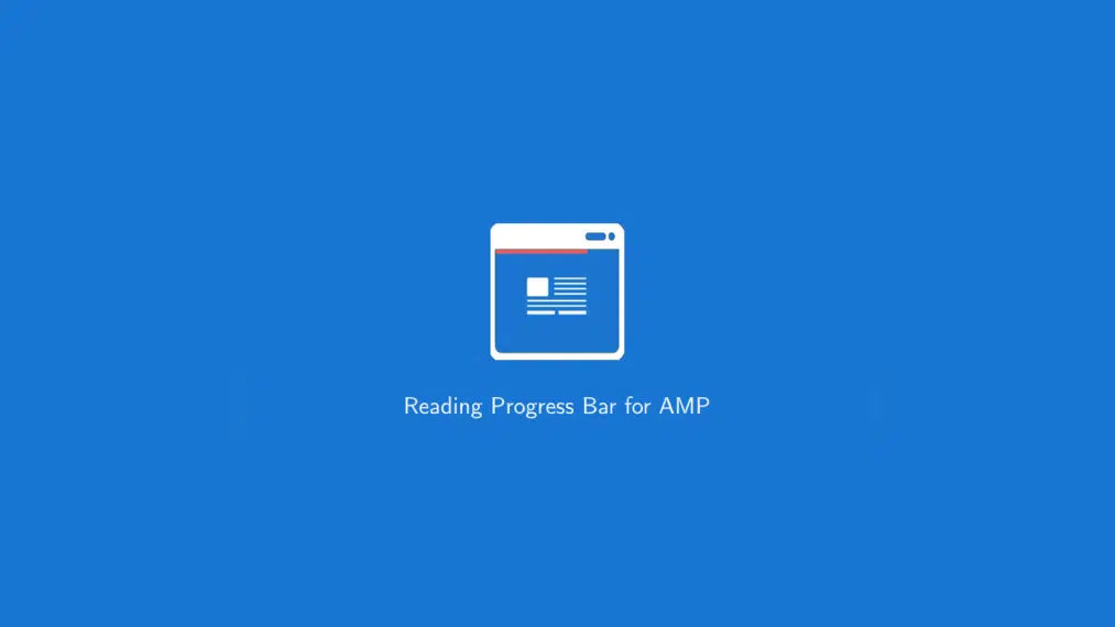 Reading Progress Bar for AMP 1.0