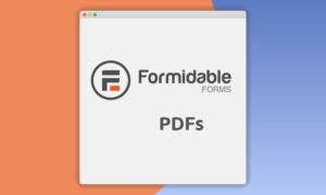 Formidable Forms – PDFs