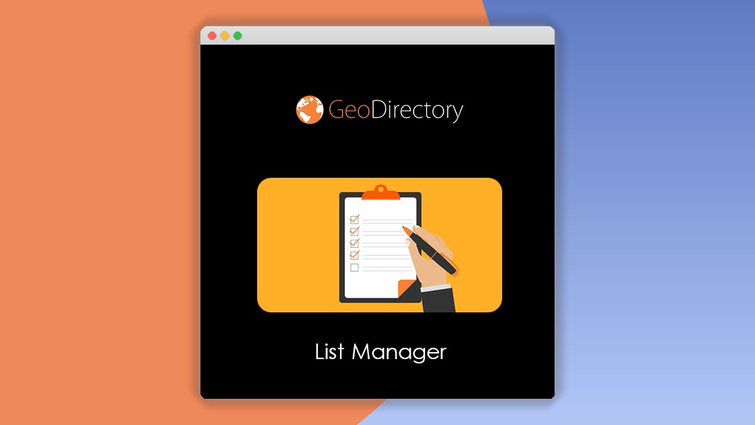 GeoDirectory List Manager 2.3.8