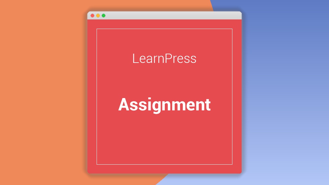 LearnPress Assignment Add-on 4.1.3