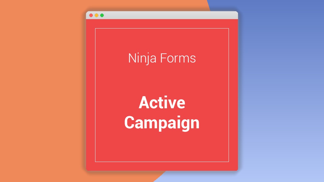 Ninja Forms Active Campaign 3.1.2